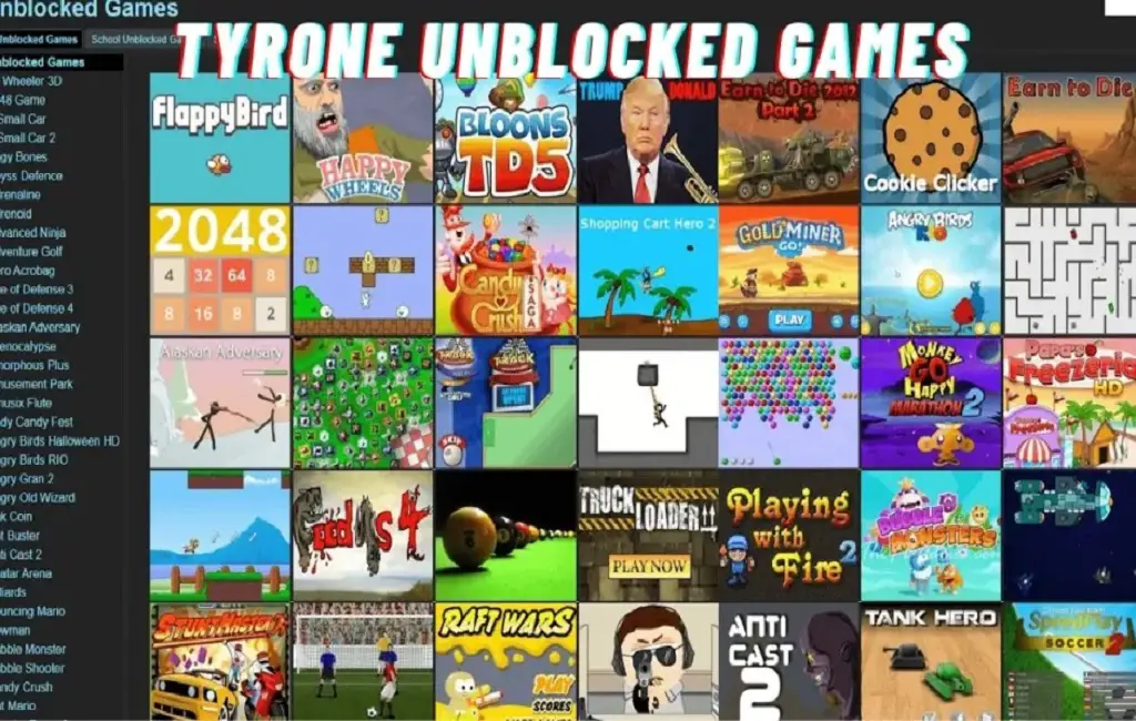 Tyrones Unblocked Games - Ultimate Destination for Online Gaming Fun